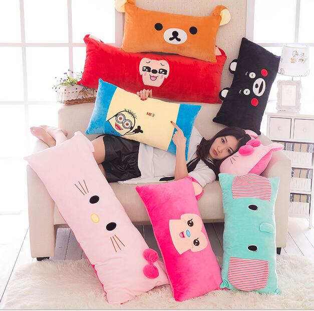 Pink Soft And Comfortable Cartoon Animal Series Lumbar Cushion Lumbar Support Multi-tiger 60cm*35cm